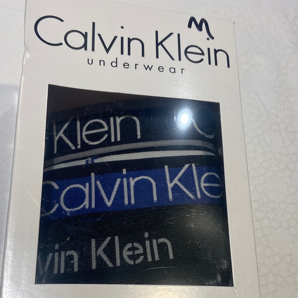 Calvin Klein Navy and White Underwear